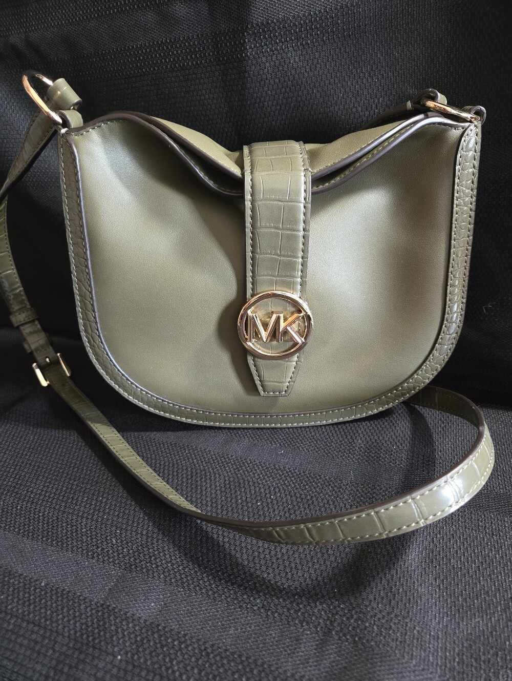 Michael Kors Gabby Olive Green Crossbody NWT